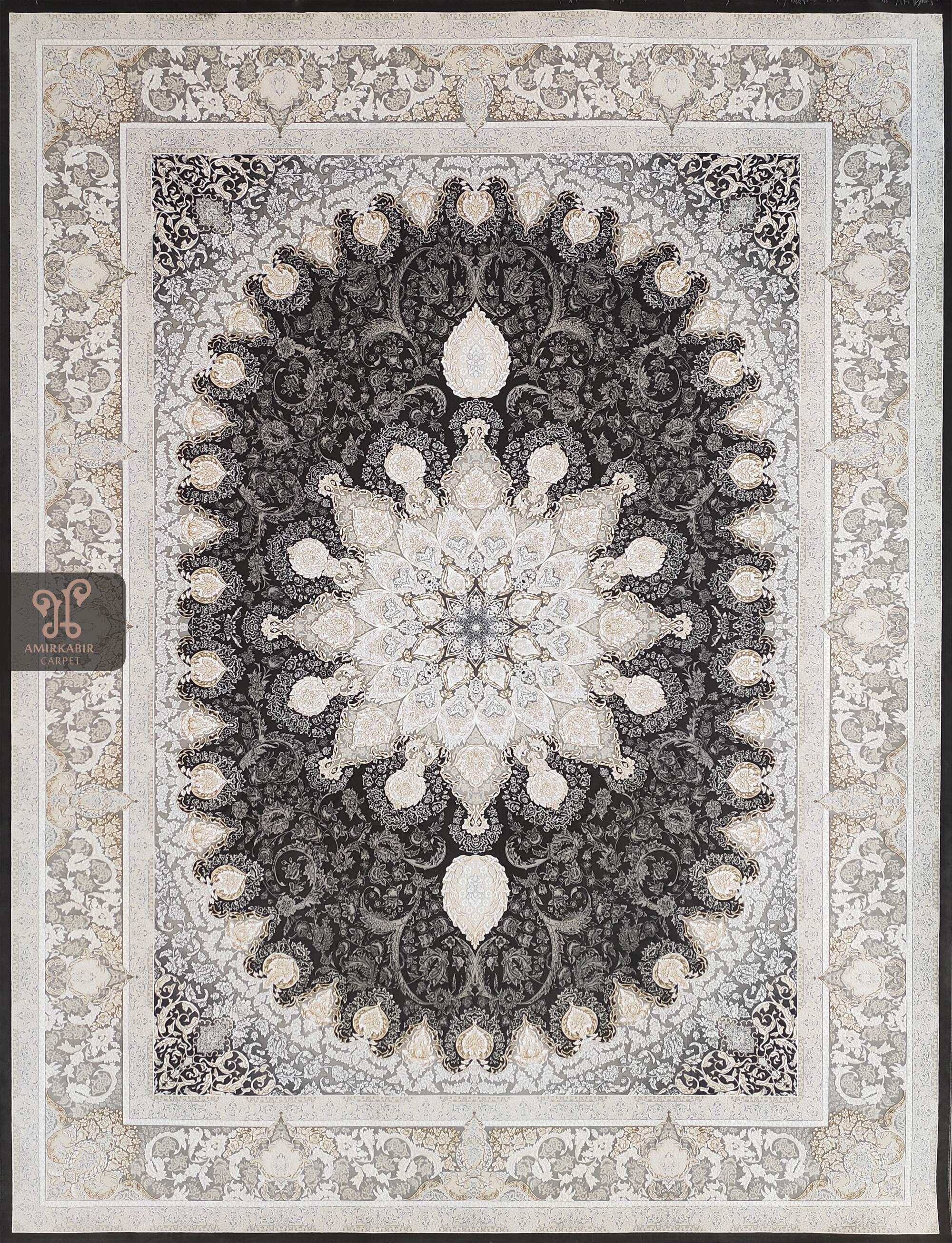 Bahar Persian Carpet 1200 Reeds Carpet Iran Rug Amirkabircarpet Smokey Carpet