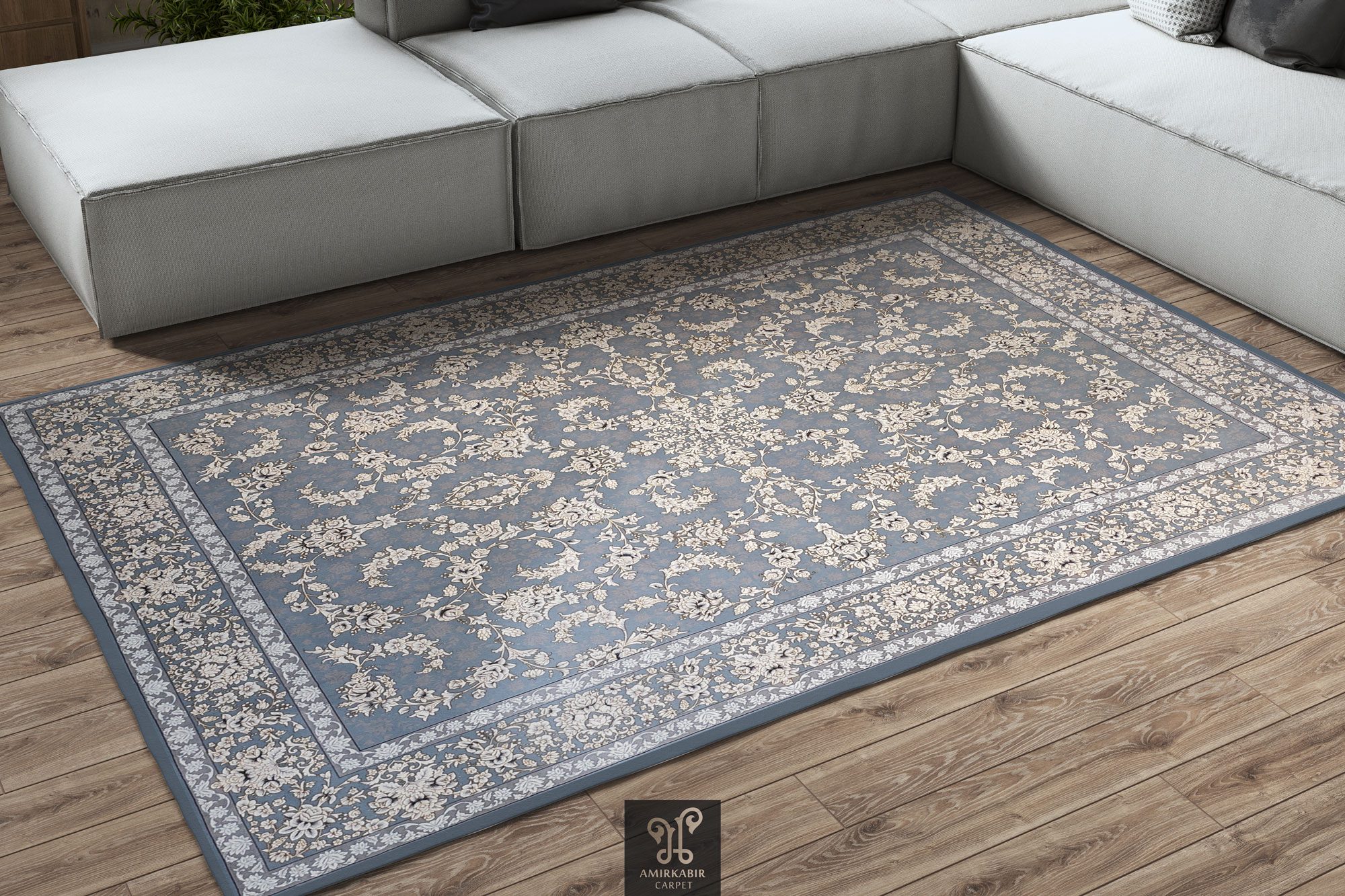 700 reeds carpet 2550 Density -ANA Silver carpet