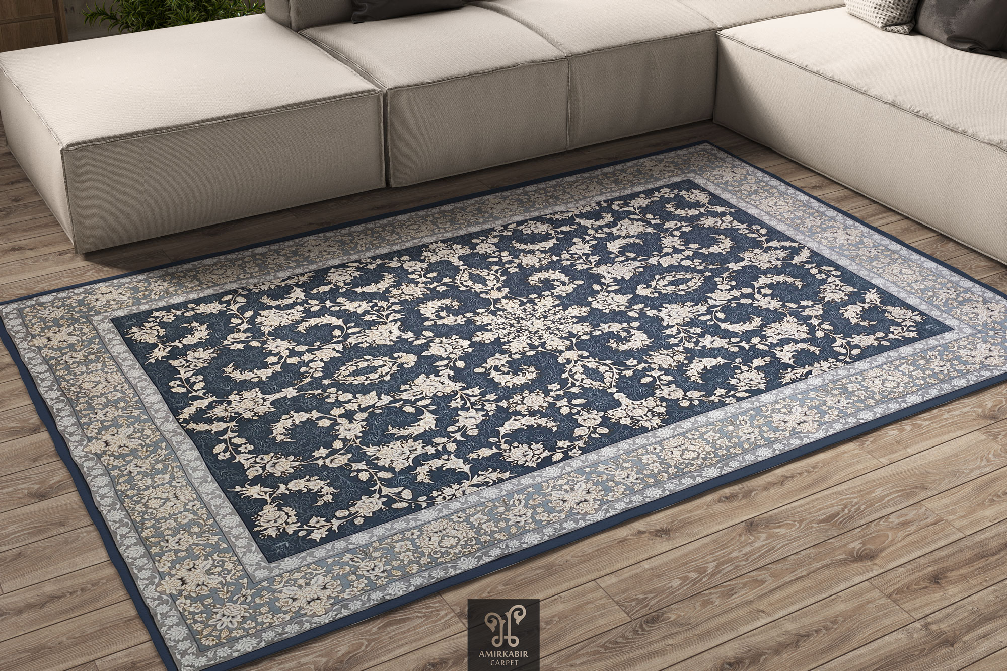 700 reeds carpet 2550 Density -ANA Smokey carpet