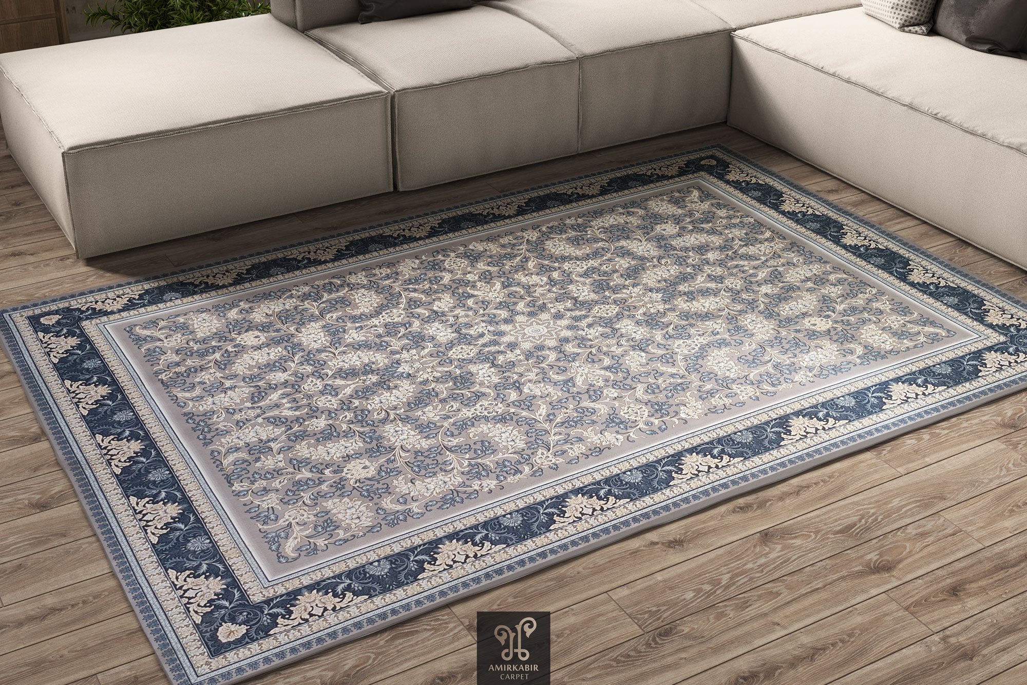700 reeds carpet 2550 Density -NEGAR Beige carpet