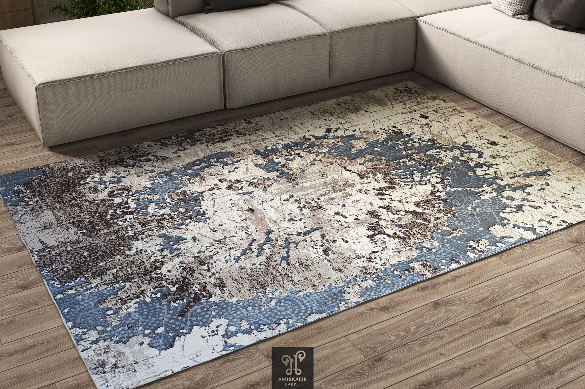 Vintage 400 reeds carpet -1300 Density RUG - Modern Carpet - Harmony Carpet 1107 carpet code