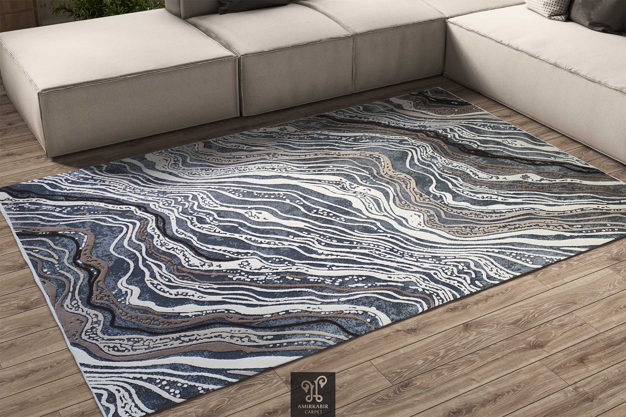 Vintage 400 reeds carpet -1400 Density RUG - Modern Carpet - Harmony Carpet 1126