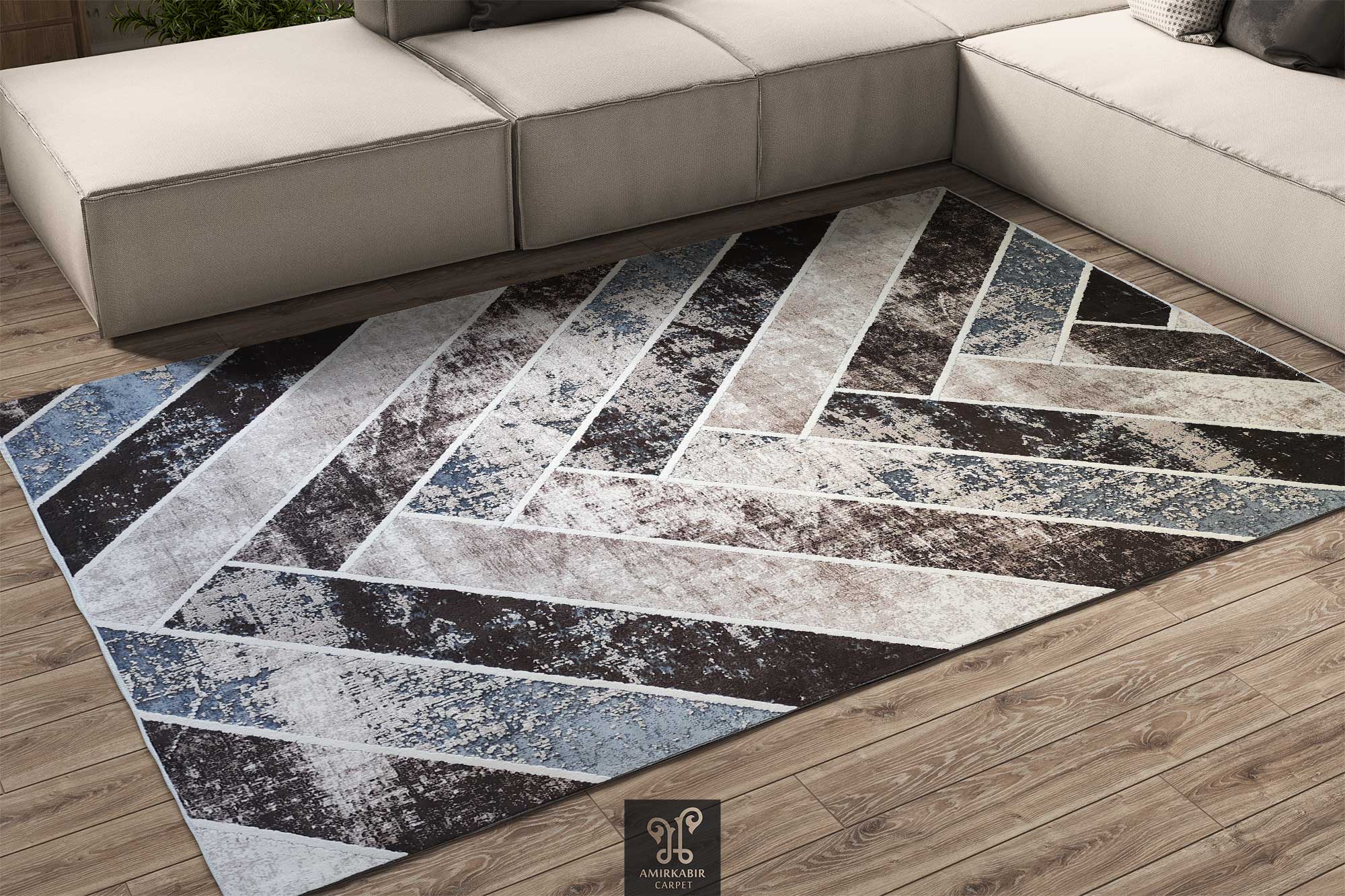 Vintage 400 reeds carpet -1400 Density RUG - Modern Carpet - Harmony Carpet 1137
