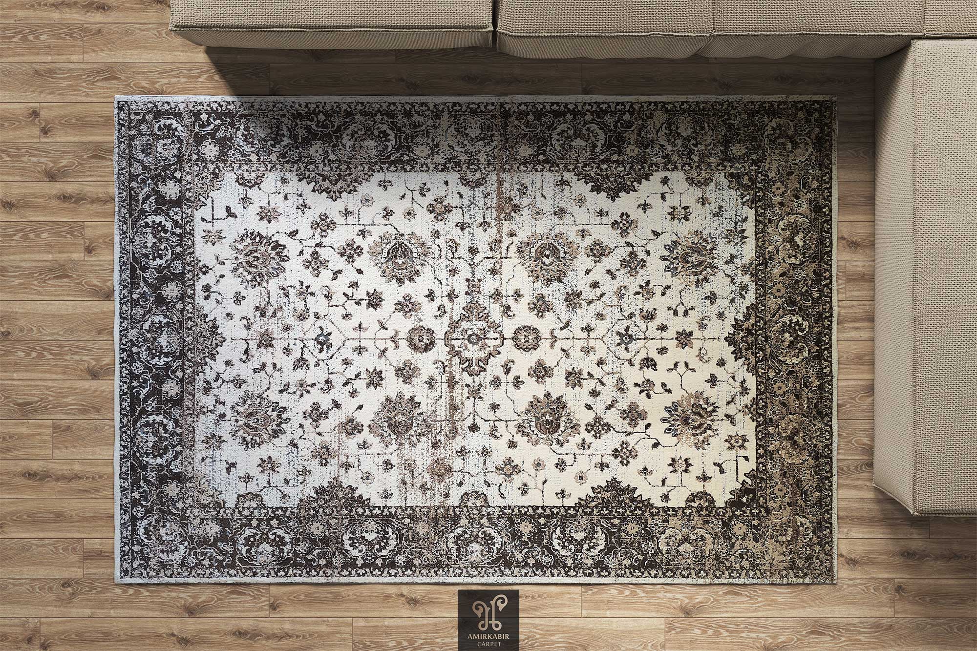 Vintage 400 reeds carpet -1400 Density RUG - Modern Carpet - Harmony Carpet 1163