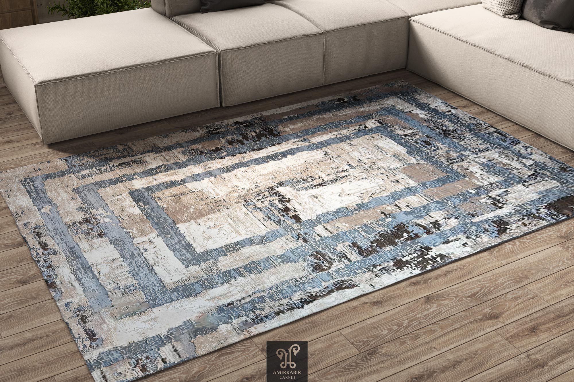 Vintage 400 reeds carpet -1400 Density RUG - Modern Carpet - Harmony Carpet 1169