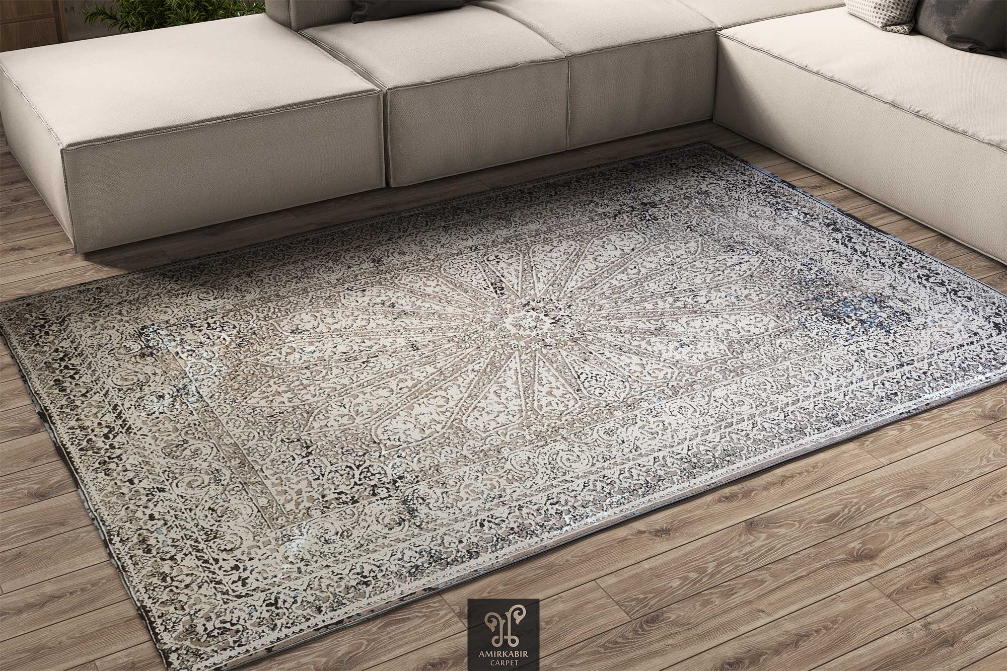 Vintage 400 reeds carpet -1400 Density RUG - Modern Carpet - Harmony Carpet 1174