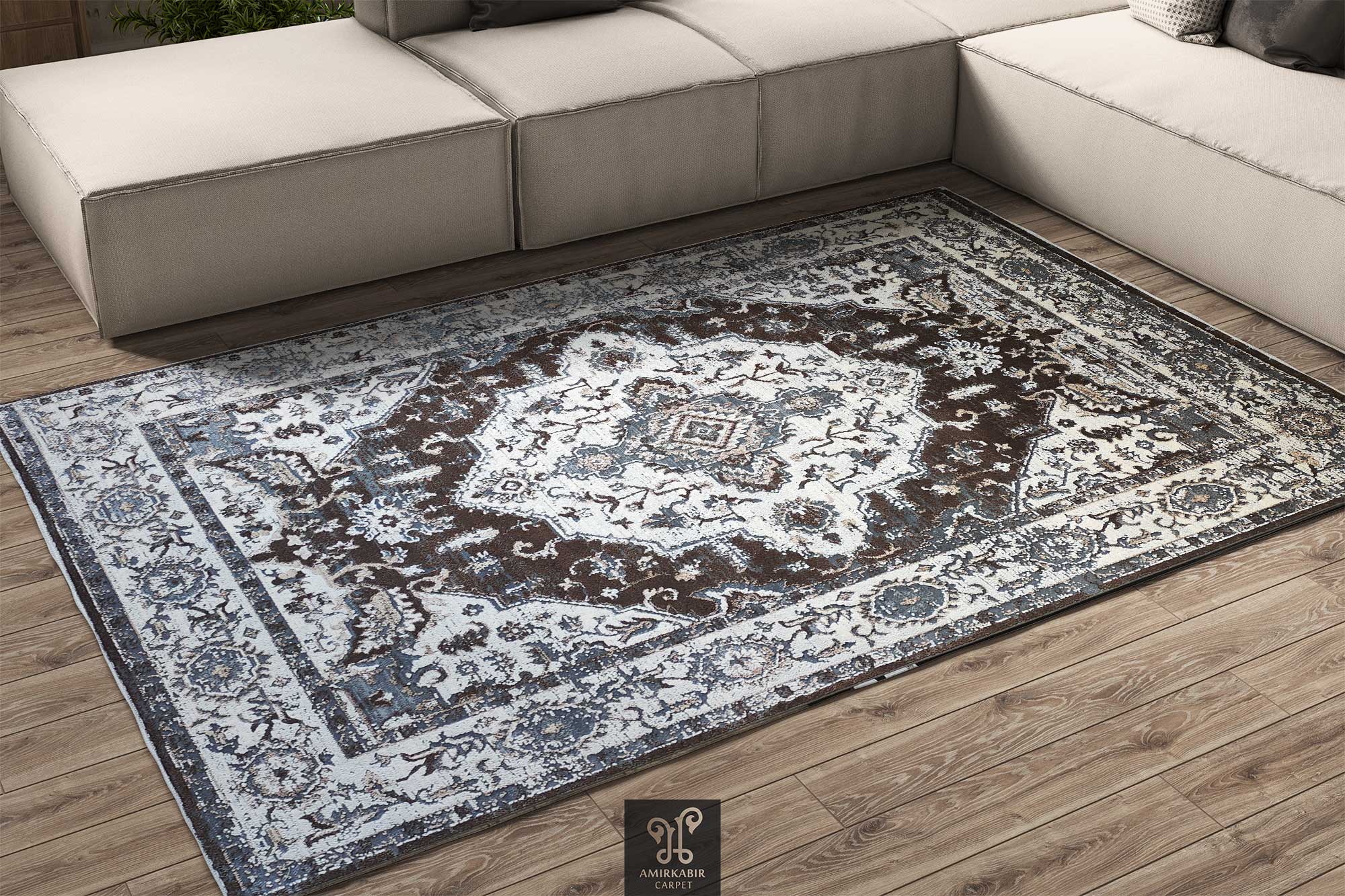 Vintage 400 reeds carpet -1400 Density RUG - Modern Carpet - Harmony Carpet 1182