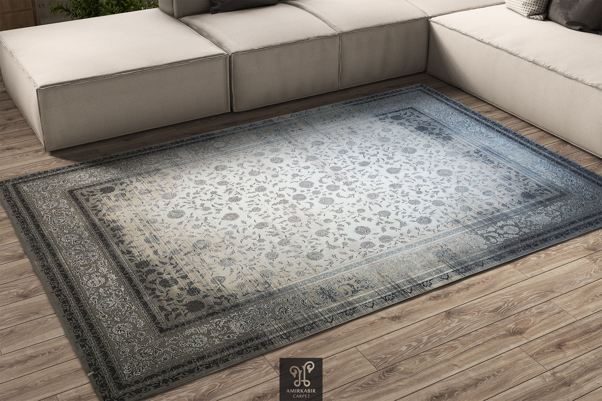 1200 reeds carpet Modern Carpet - Highbulked Carpet Style - Silver carpet- 1203C Silver carpet