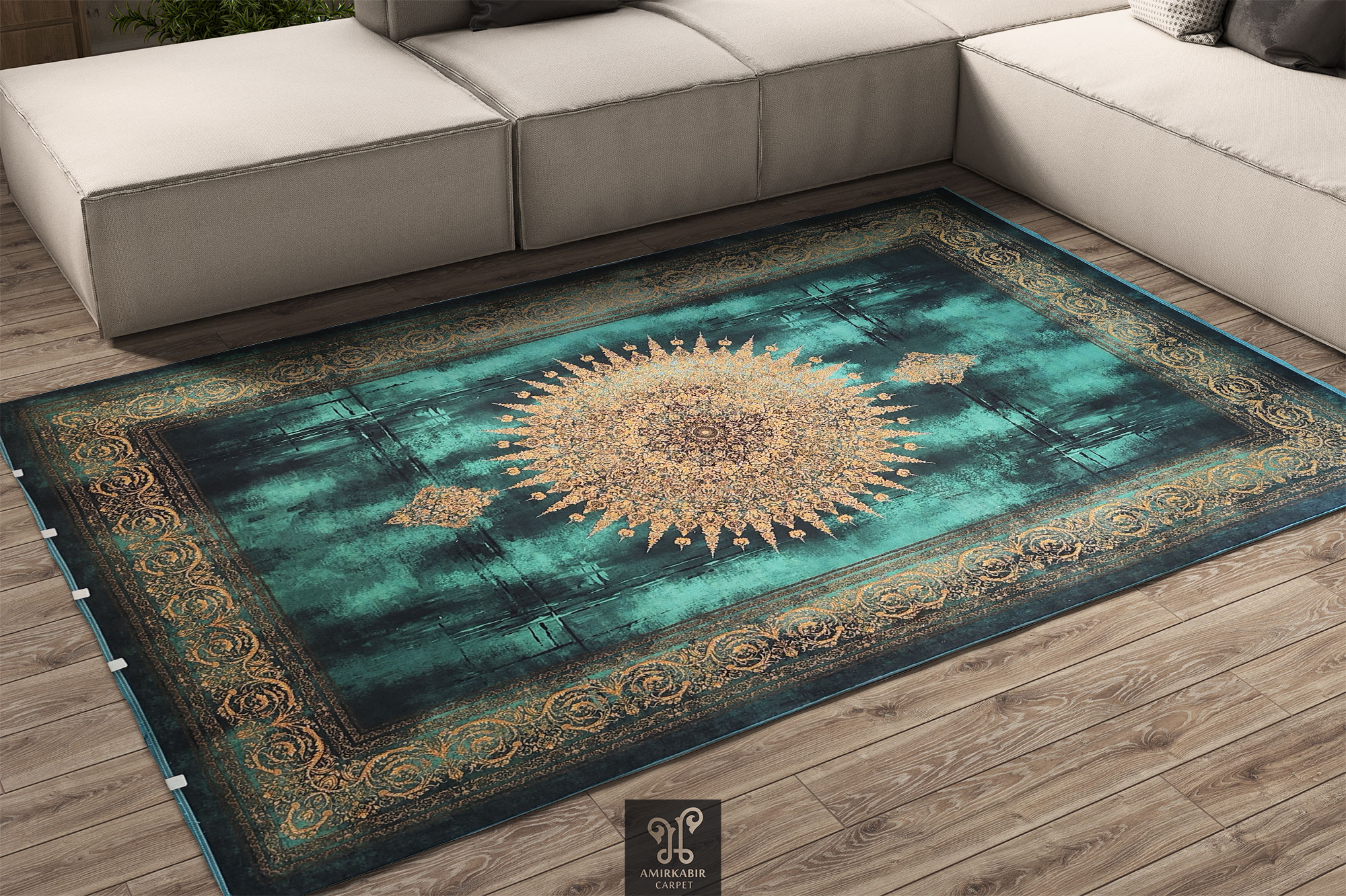 Carpet 1200 reeds - Amirkabircarpet - Colorful Carpet - 1200 reeds Colorful