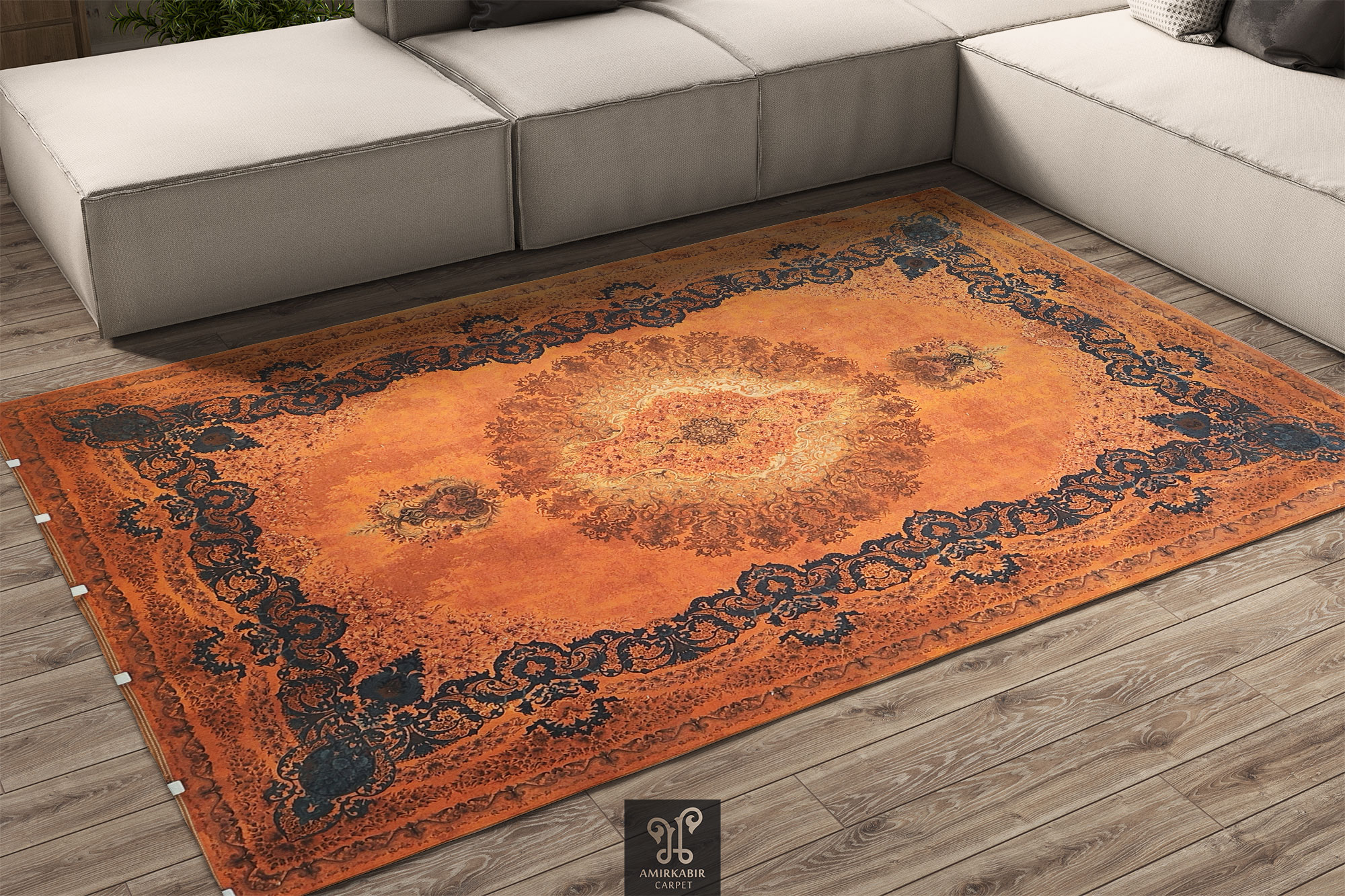 Carpet 1200 reeds - Amirkabircarpet - Colorful Carpet - 1200 reeds Colorful