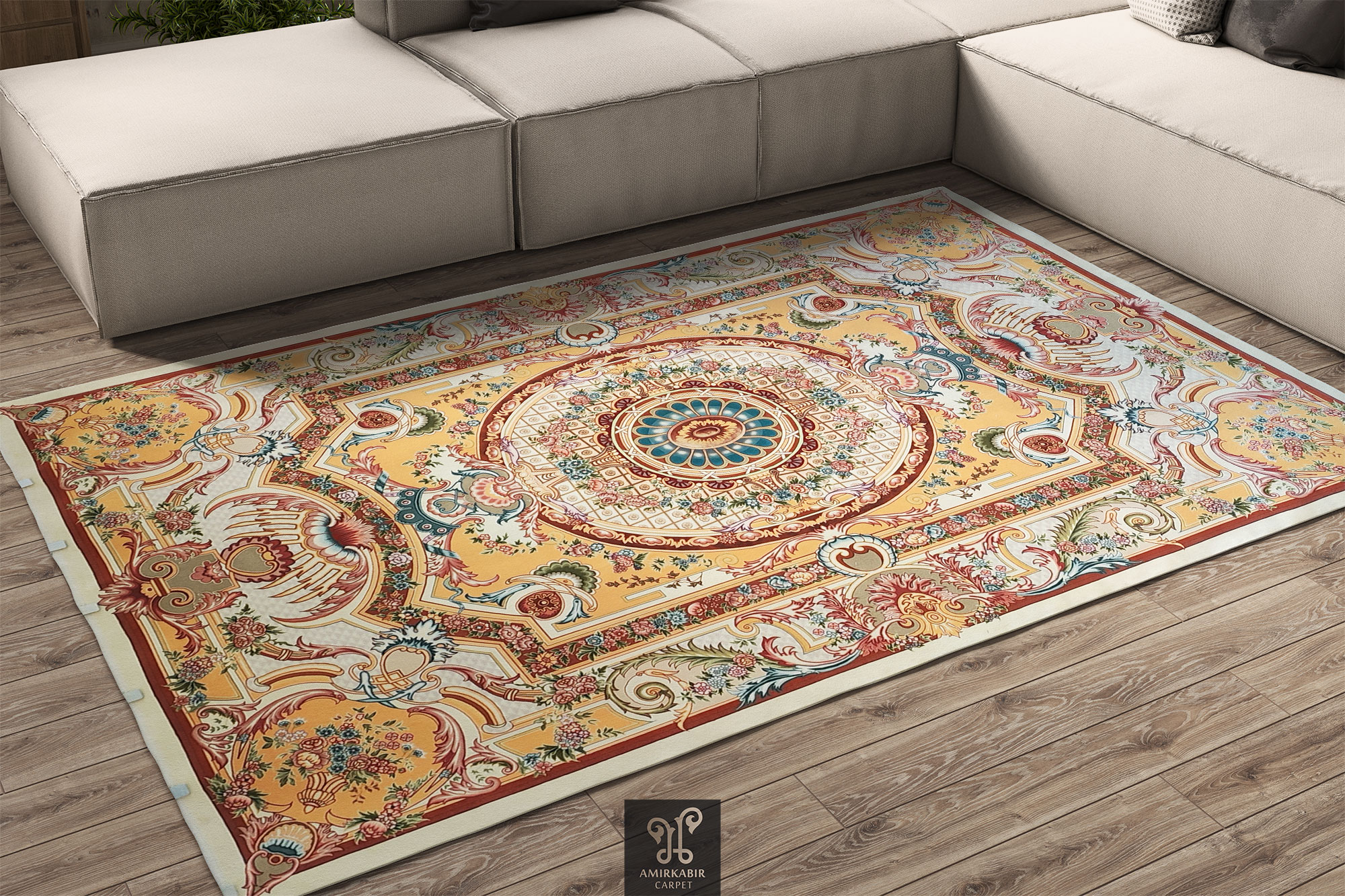 Carpet 1200 reeds - Amirkabircarpet - Colorful Carpet - 1200 reeds Colorful