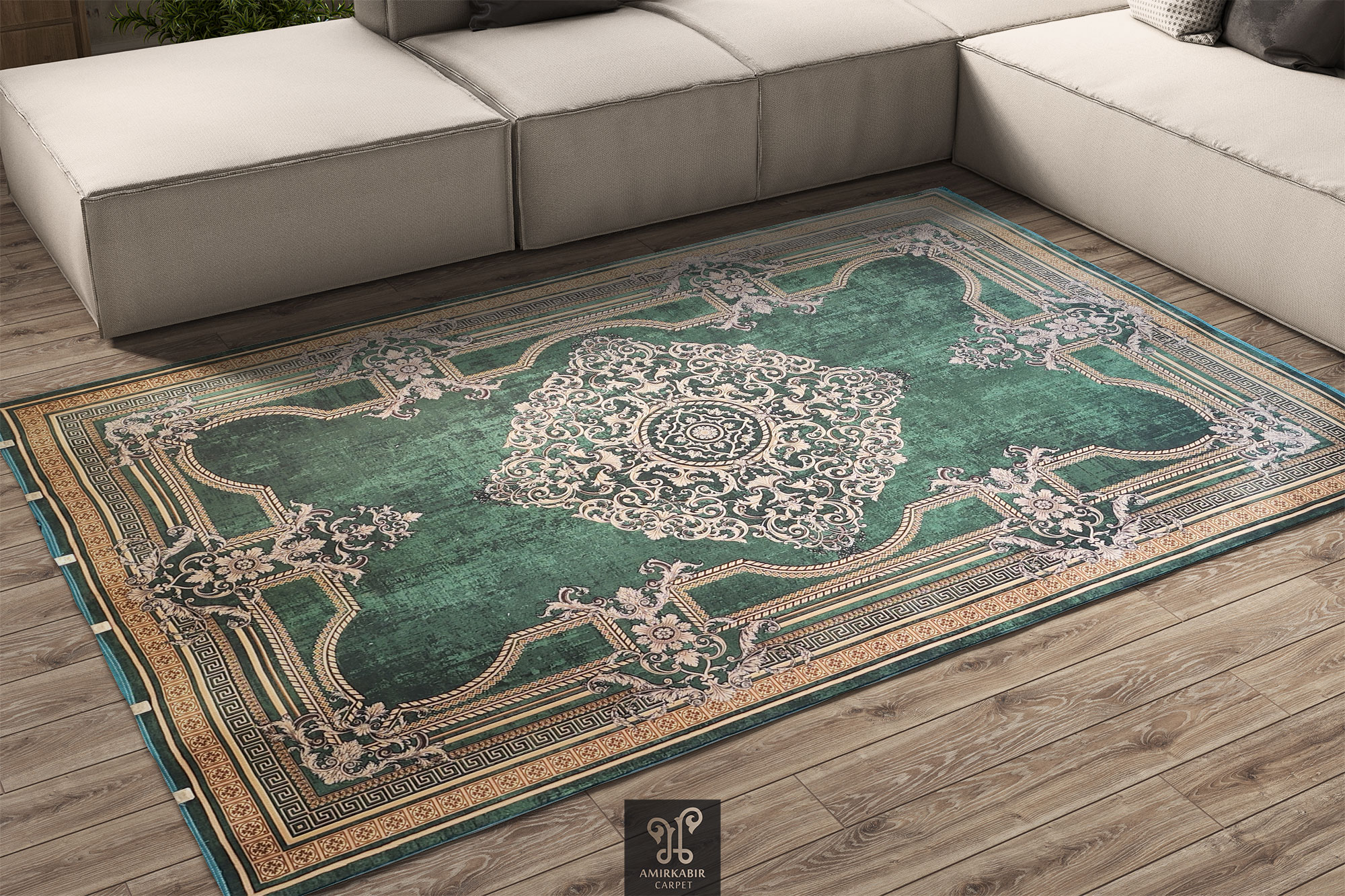 Carpet 1200 reeds - Amirkabircarpet - Colorful Carpet - 1200 reeds Colorful