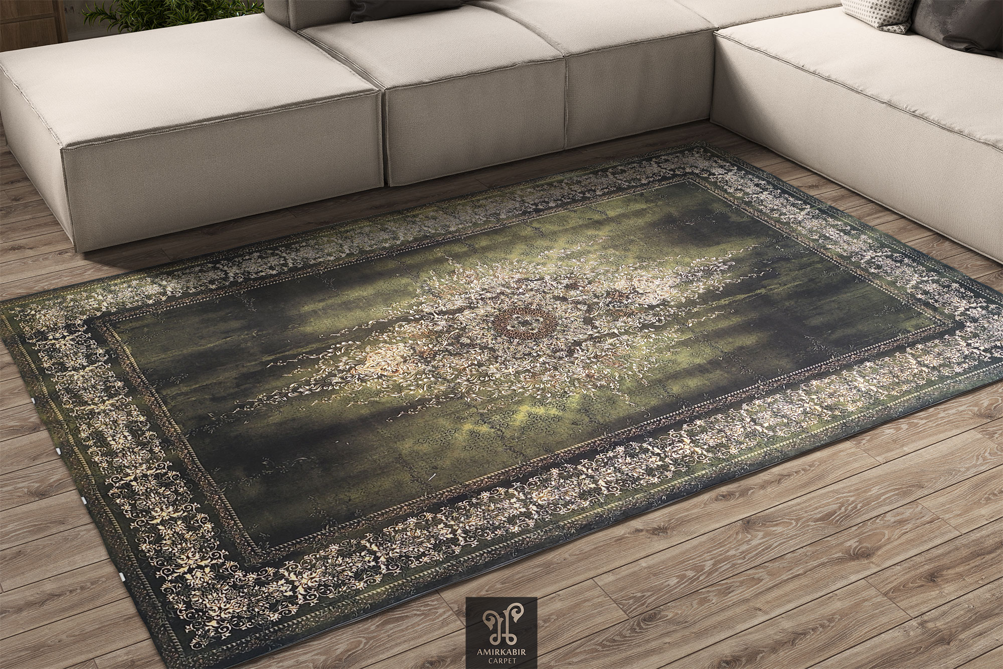 Carpet 1200 reeds - Amirkabircarpet - Colorful Carpet - 1200 reeds Colorful
