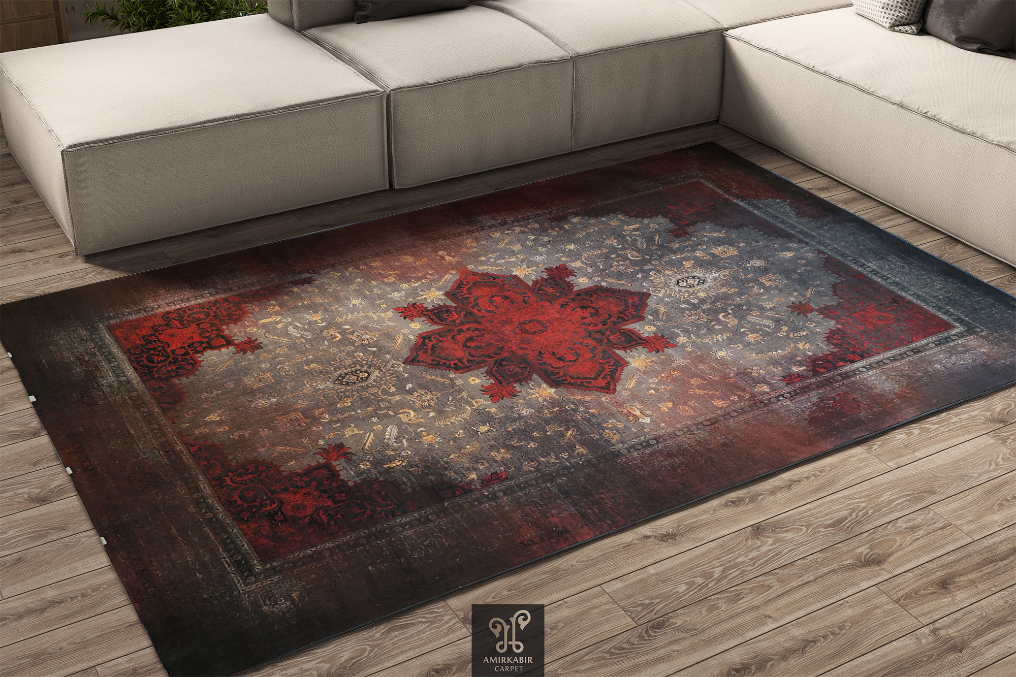 Carpet 1200 reeds - Amirkabircarpet - Colorful Carpet - 1200 reeds Colorful