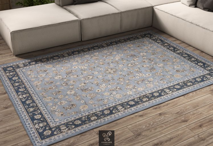 700 reeds carpet 2550 Density -Farnosh Silver carpet